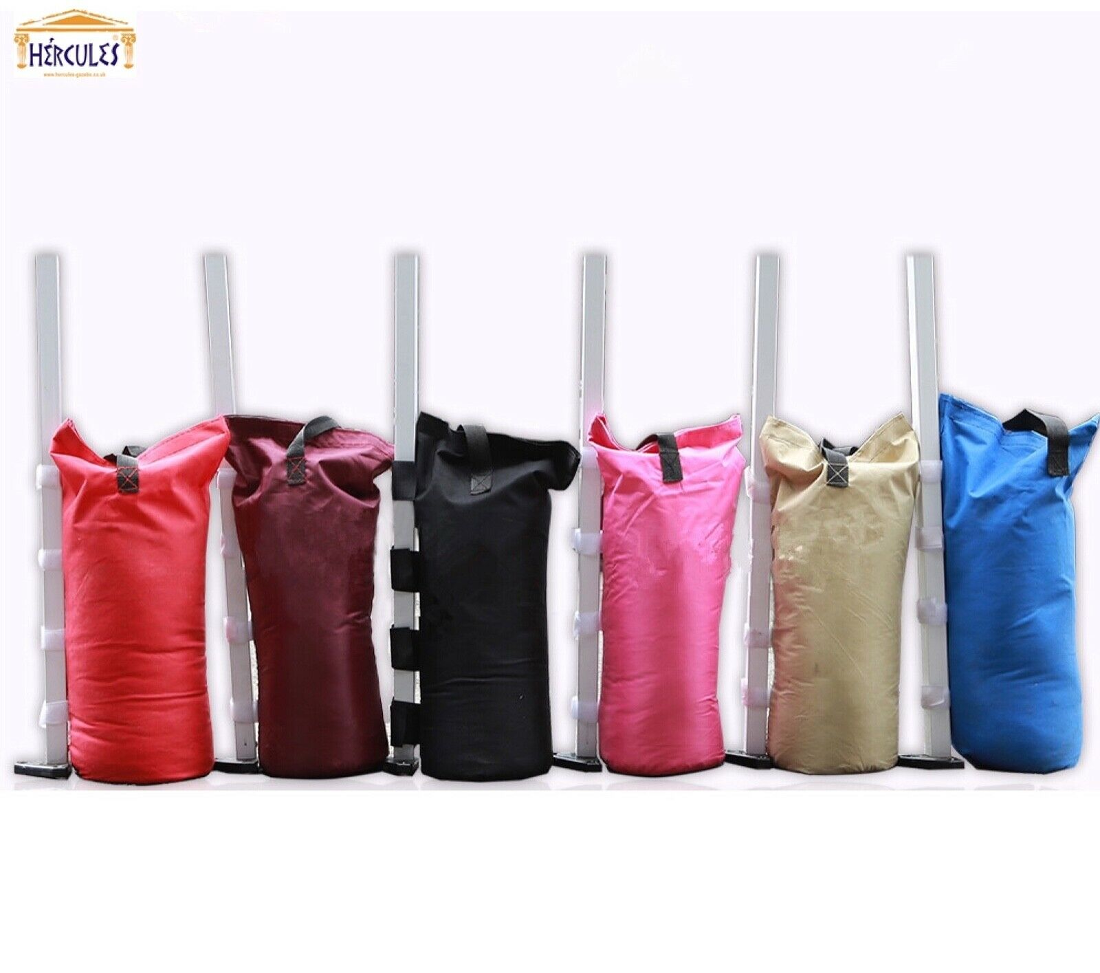 4x EMPTY GAZEBO CANVAS SAND BAGS WEIGHTS Hercules Gazebo®