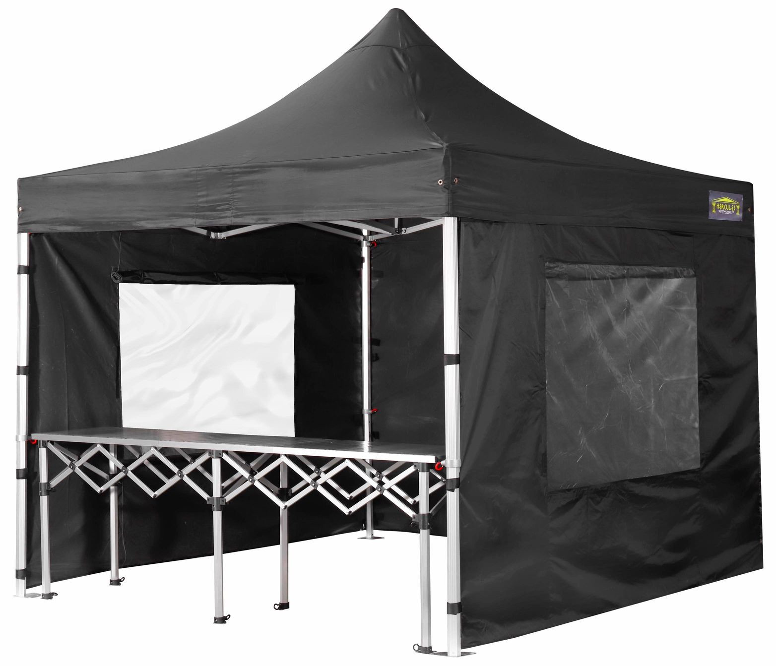 aluminium 3m concertina table