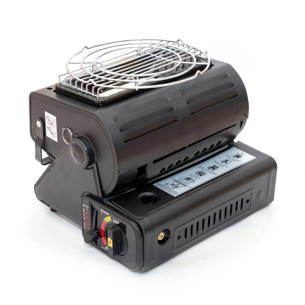 2 in 1 PORTABLE OUTDOOR HEATER / STOVE COMBO (BUTANE GAS) Hercules