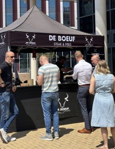 customer printed gazebo